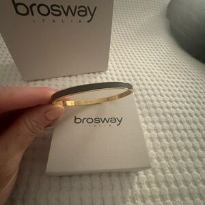 Brosway Italia “Always With You” Black and Gold Bracelet with clasp